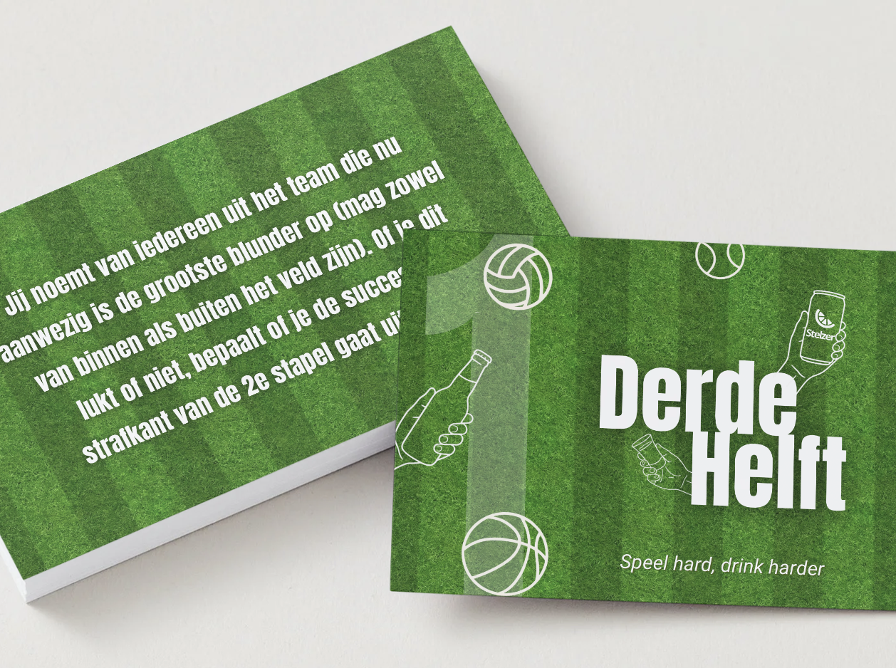 Derde Helft Editie | sport drankspel - Afbeelding 4